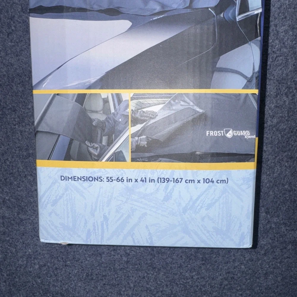 Frost Guard Xtend OS One Size Winter Windshield Cover Fits Most Cars SUVs Trucks